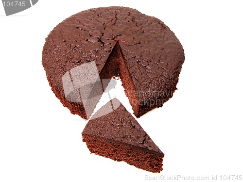 Image of Chocolate cake pieces 2