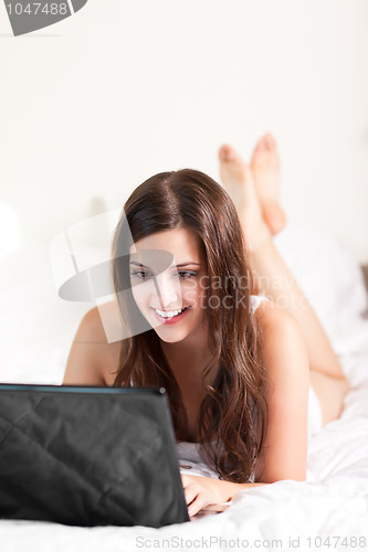 Image of Woman with laptop