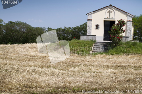 Image of Church in a Filed