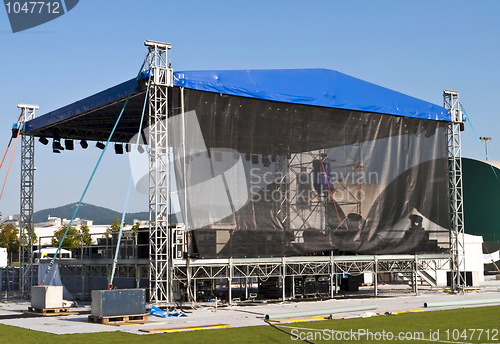 Image of  Concert backstage