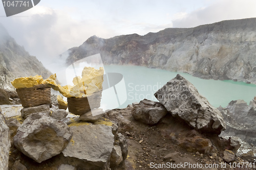 Image of Sulfur from Ijen Crater