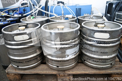 Image of  Barrels of beer