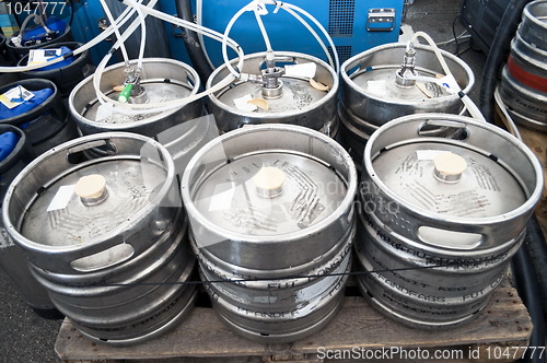 Image of  Barrels of beer