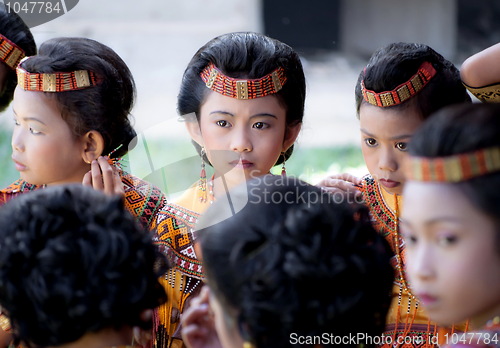 Image of Children with tradition toraja clothes