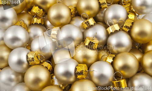 Image of Full pack of  opaque christmas balls