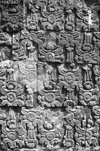 Image of Hindu wall detail