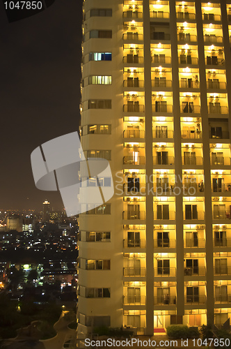 Image of Skyscraper by night