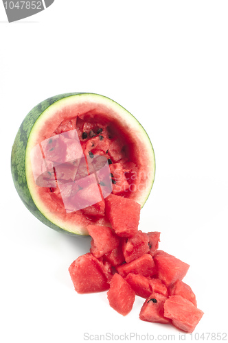 Image of Crashed watermelon