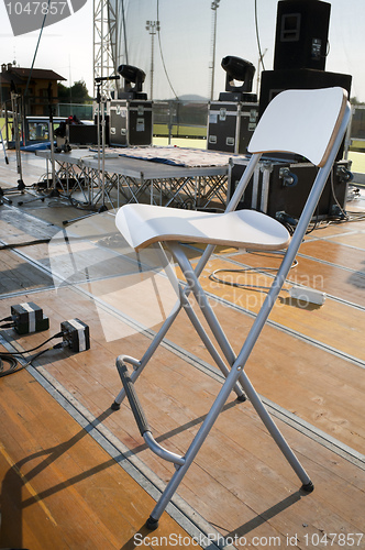 Image of  Chair on stage
