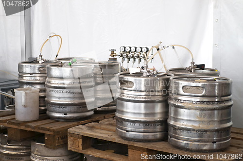 Image of  Barrels of beer