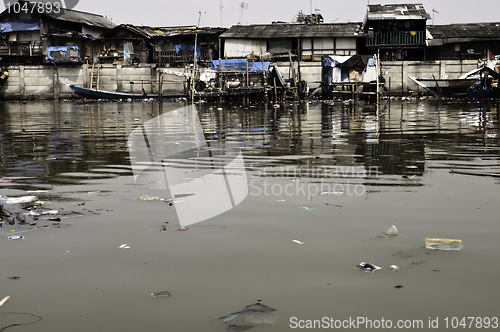 Image of  Jakarta slum