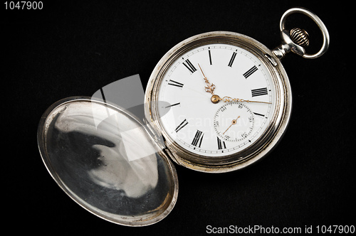 Image of Elegant rusty pocket watch