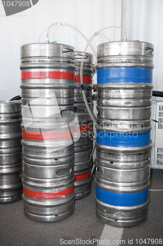 Image of  Barrels of beer