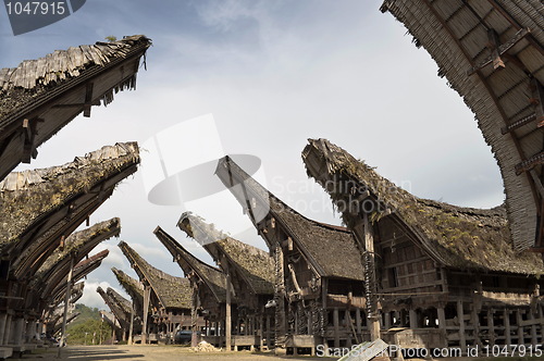 Image of Toraja traditional village