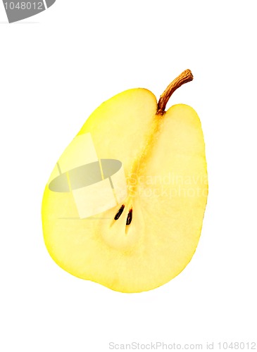 Image of pear isolated on white background