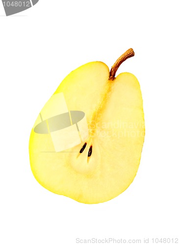 Image of pear isolated on white background