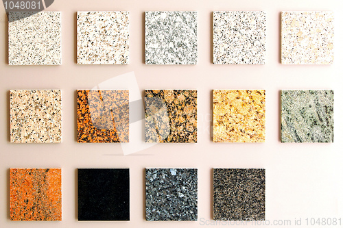 Image of Marble samples