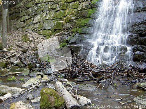 Image of Small waterfall