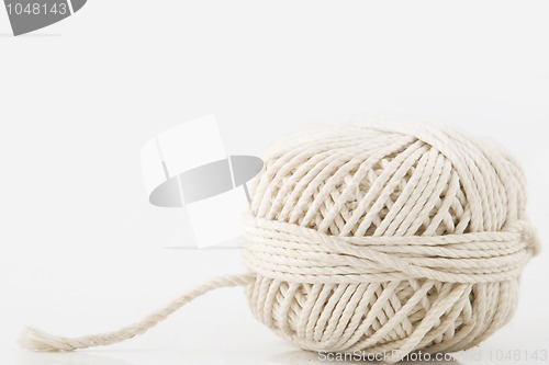 Image of white ball of twine
