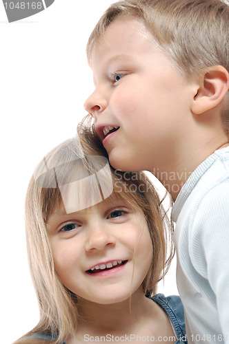 Image of children friends couple