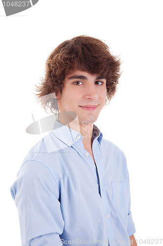 Image of cute boy, smiling