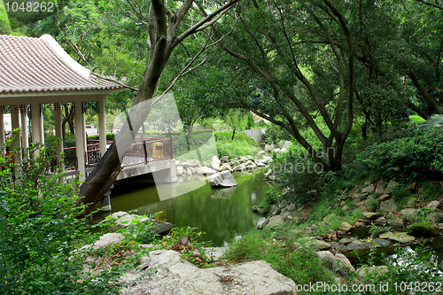 Image of chinese traditional garden