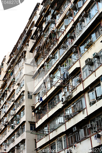 Image of Old apartments in Hong Kong 