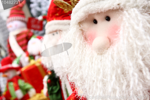 Image of Santa Claus with gifts