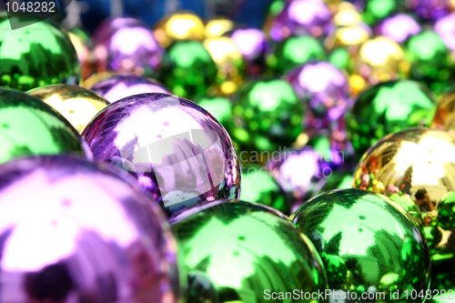 Image of Color balls. bright colors background 