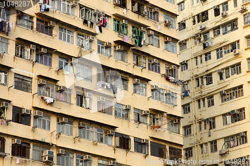 Image of Old apartments in Hong Kong 