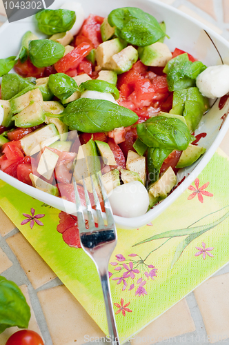 Image of Multicolored salad