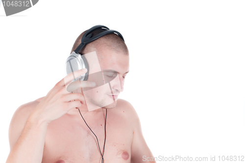 Image of Man isolated on white