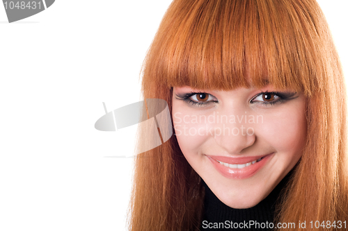 Image of Portrait of the beautiful woman