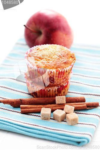Image of apple muffins