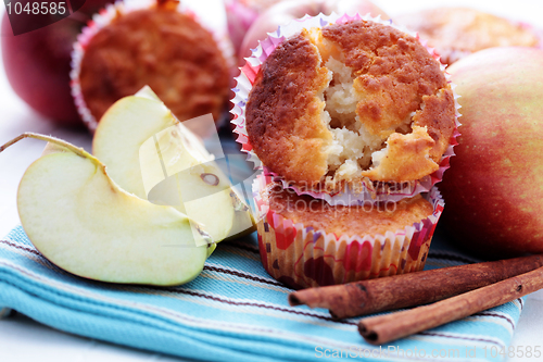 Image of apple muffins