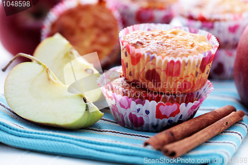 Image of apple muffins