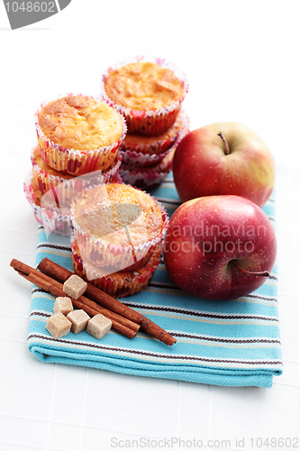 Image of apple muffins