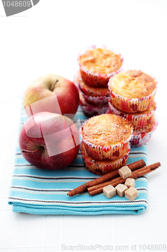 Image of apple muffins