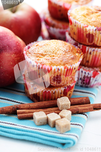 Image of apple muffins