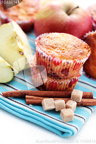 Image of apple muffins