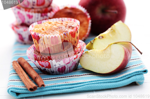 Image of apple muffins