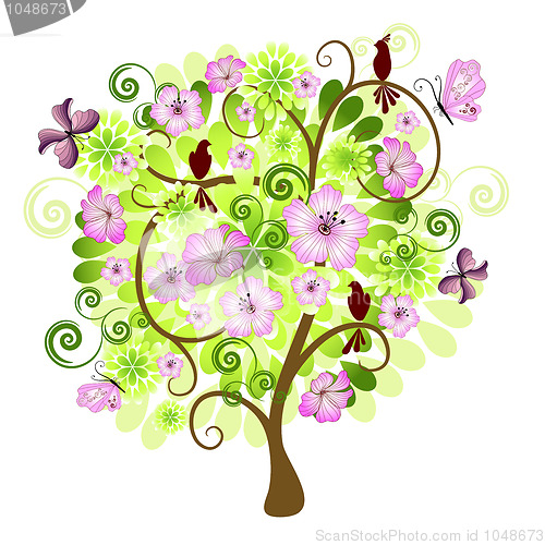 Image of Spring  decorative tree