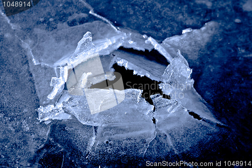 Image of Frozen water