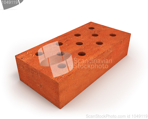 Image of Single orange brick
