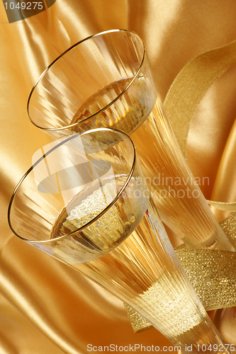 Image of Two glasses of spumante