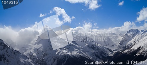 Image of Panorama Caucasus Mountains