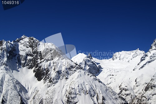 Image of Mountains in fair weather