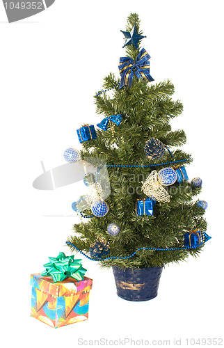 Image of New year tree.