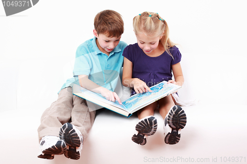 Image of Reading together