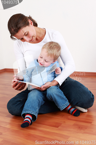 Image of Reading with mom